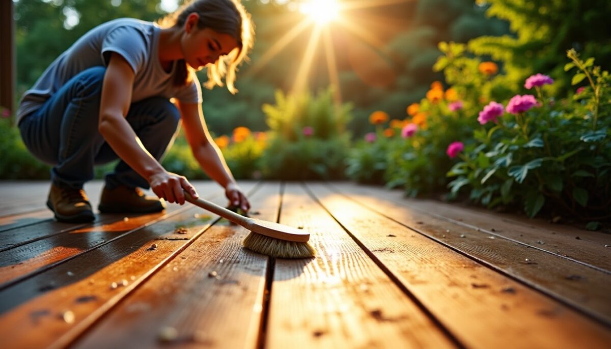 Comment nettoyer efficacement une terrasse en bois sans l’endommager