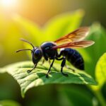 Guêpe noire : menace réelle ou simple inquiétude ? Comment agir face à sa présence