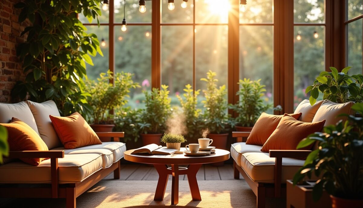 Comment métamorphoser votre véranda en un espace de vie chaleureux et convivial