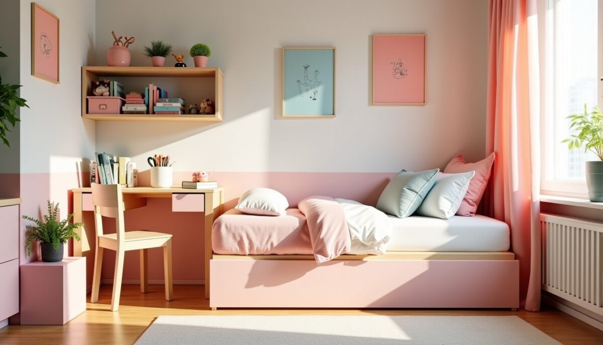 Comment aménager une chambre d’enfant avec un lit gigogne pour maximiser l’espace tout en conservant une déco stylée