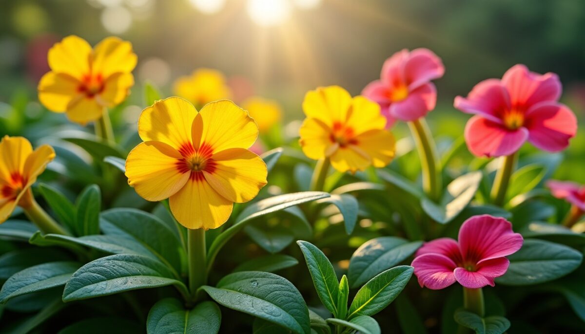 Plante goutte de sang : Adonis ou Impatiens ? Votre guide complet pour bien les identifier