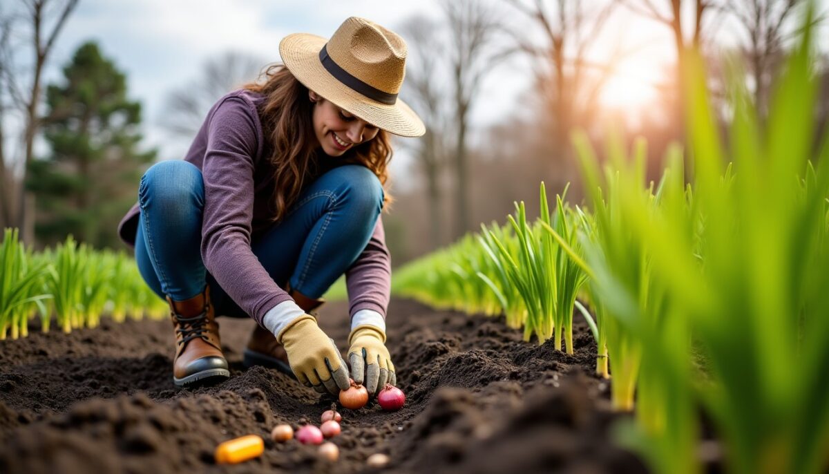 Le bon moment pour semer ou planter les oignons en pleine terre : guide pratique
