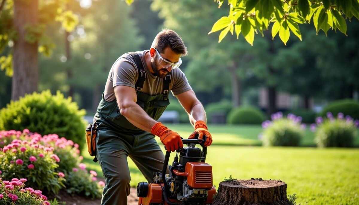 Déssouchage d&rsquo;arbres : tarifs et méthodes adaptées à la taille de votre souche