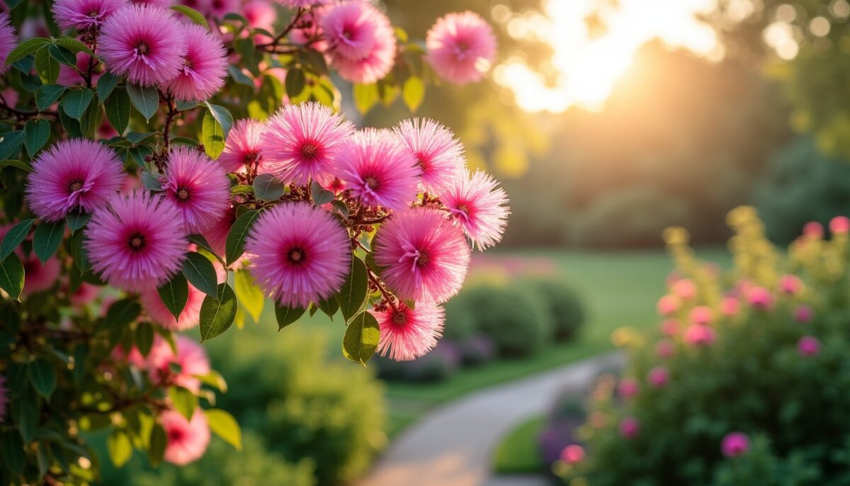 Albizia julibrissin : astuces pour sublimer sa floraison estivale