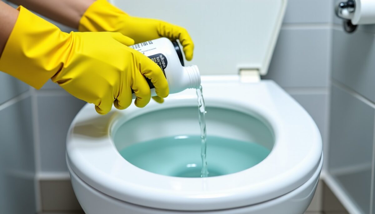 Acide chlorhydrique pour WC : un allié efficace ou un risque pour votre santé ?