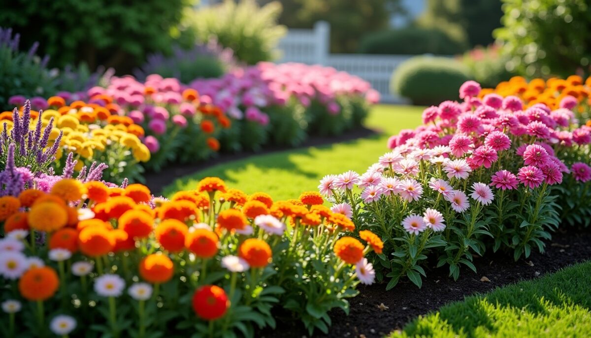Fleurs en L à cultiver sans effort pour un jardin éclatant