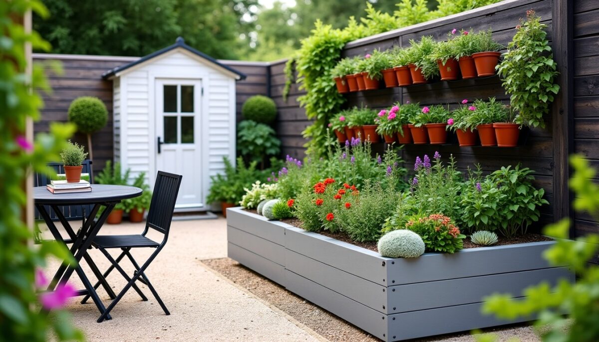 Astuces ingénieuses pour transformer un petit jardin en un espace optimisé et harmonieux