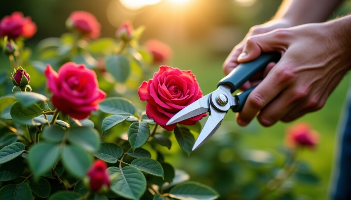 Rosiers : le guide essentiel pour savoir quand et comment les tailler parfaitement