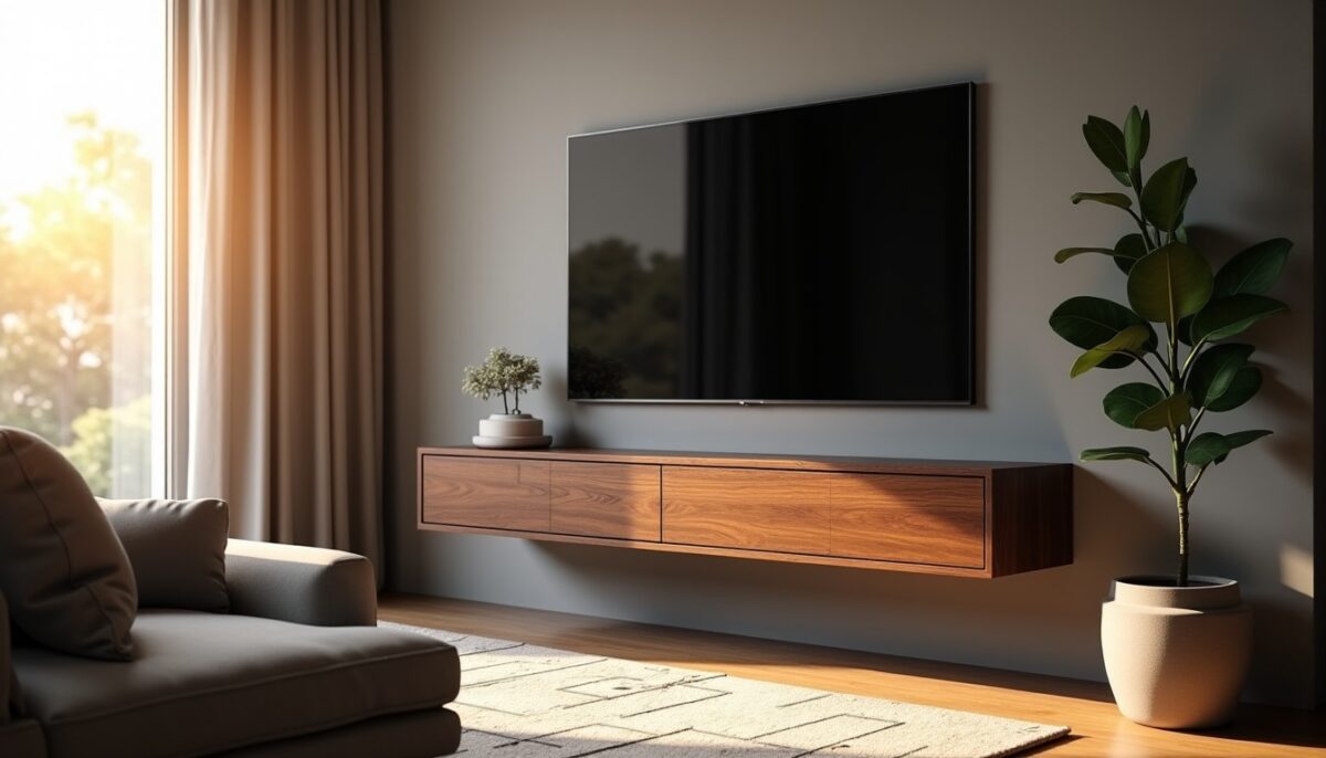 Les clés pour sélectionner le meuble TV suspendu idéal pour sublimer votre salon