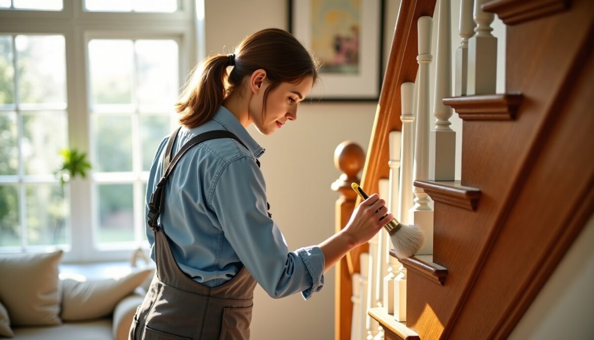 Les secrets pour sublimer vos escaliers en bois grâce à la peinture