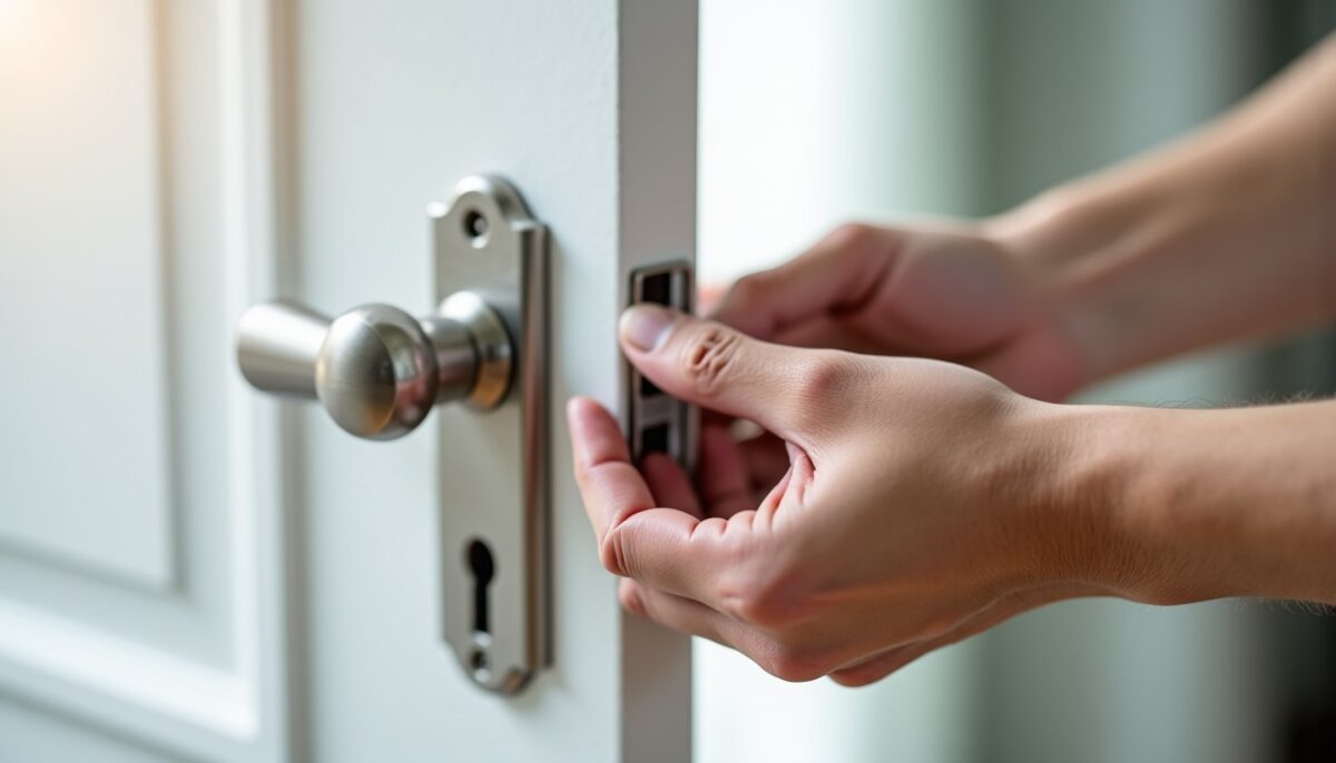 Poignée de porte coincée : astuces simples pour la démonter sans effort