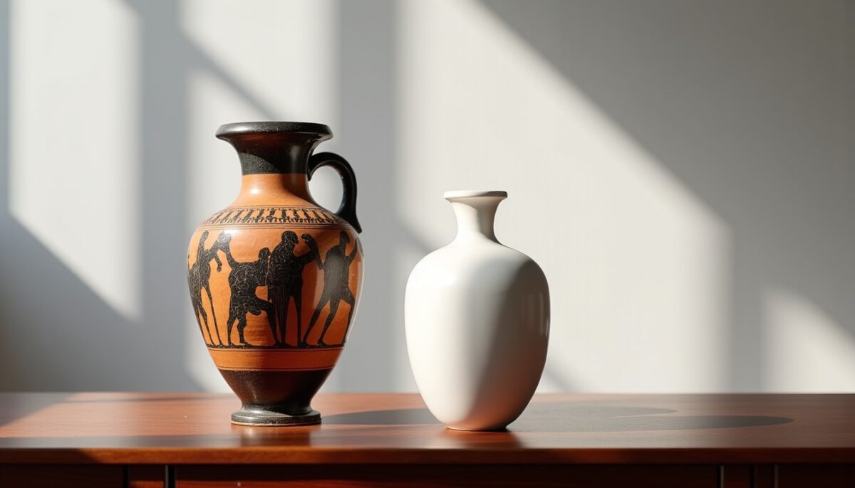 Le vase à travers les âges : une histoire riche et un symbole intemporel de l’Antiquité à la décoration moderne