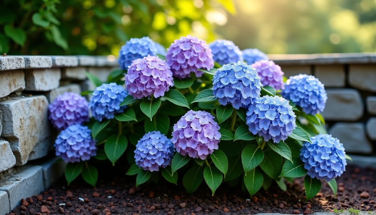 Quelle est la distance idéale pour planter un hortensia près d’un mur ?