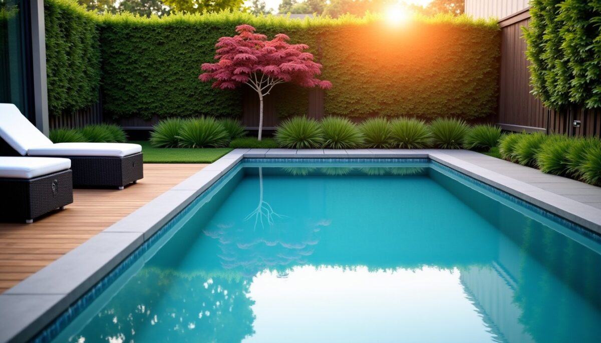 Construire une piscine dans un petit jardin : quelles déclarations à faire et quelles taxes prévoir ?